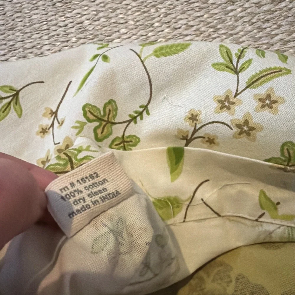 Set Of Two Arhaus Large Pillow Covers, Shams, Cases. Cotton. 25x25 Square